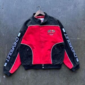 Vintage Chevy Racing NASCAR Jacket Size Large